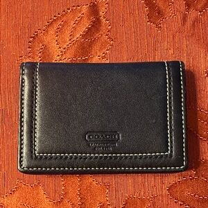 Small Coach Black wallet